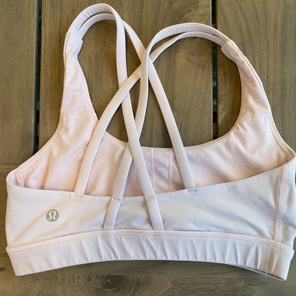 flush pink lululemon bra